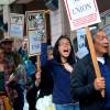 grand hyatt seattle picket 9.30.14 with teresa