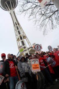 Rally at the Space Needle!